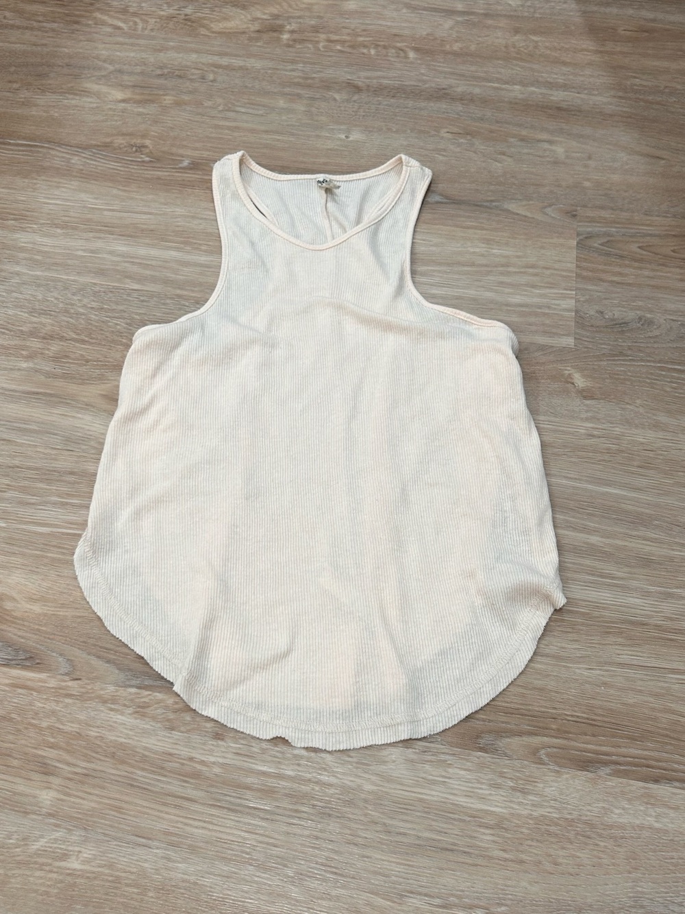 Butter yellow Free People tank top